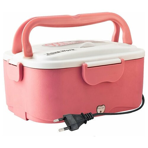 Ланч бокс с подогревом Aqua Work C5 220 вольт розовый