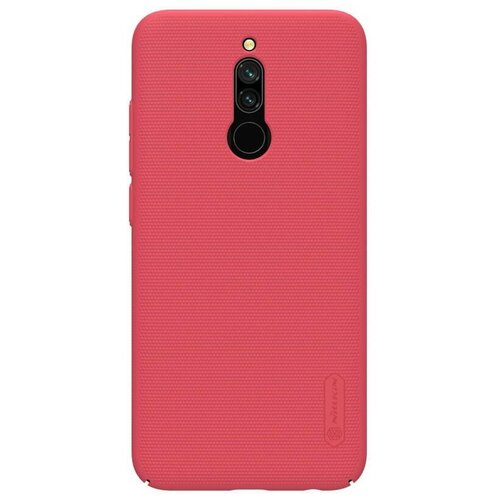 Накладка Nillkin Frosted Shield пластиковая для Xiaomi Redmi 8 Red (красная) накладка nillkin frosted shield пластиковая для xiaomi redmi 4 16gb red красная