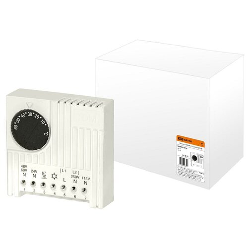 Терморегулятор TDM ELECTRIC SQ0832-0018 белый