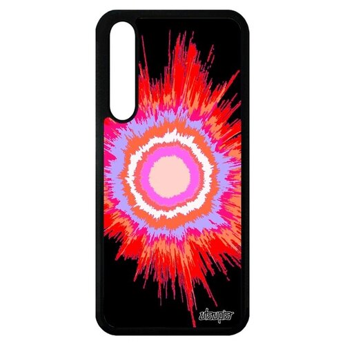 фото Защитный чехол на телефон // huawei p20 pro // "большой взрыв" галактика стиль, utaupia, красный