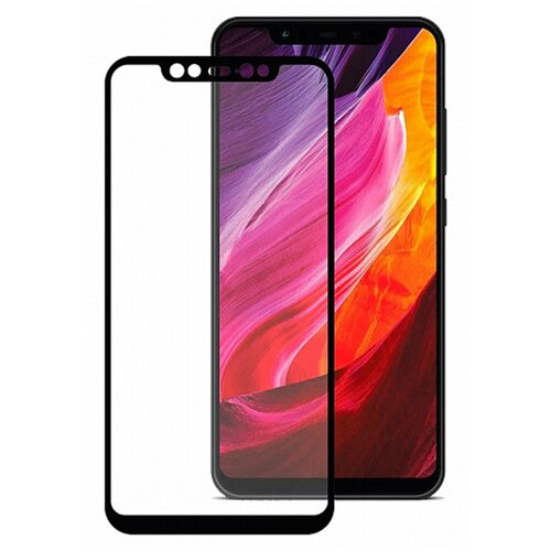 фото Противоударное защитное стекло для смартфона xiaomi mi 8 / полноэкранное стекло для телефона сяоми ми 8 / защита премиум качества с олеофобным покрытием и черной рамкой / стекло premium на всю поверхность экрана / защитное стекло от царапин, повреждений и падений (черный) life style