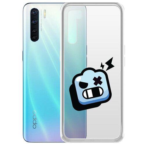 фото Чехол-накладка clear case brawl stars-роборубка для oppo a91/f15 krutoff group