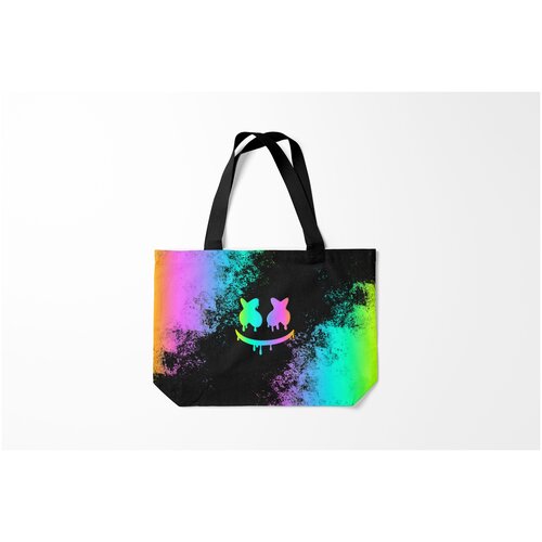 фото Сумка-шоппер / 46х35 см / разная музыка / marshmello burnettie