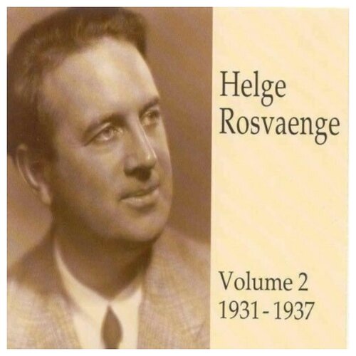 audio cd rosvaenge helge early recordings AUDIO CD Rosvaenge, Helge - Arien & Lieder Vol 2 - Diverse. 2 CD