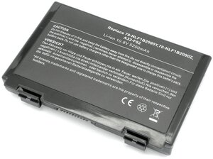 Аккумулятор для ноутбука Asus A32-F52 A32-F82 A32-K40 L0690L6 L0A2016 11,1V 5200mAh код mb009162