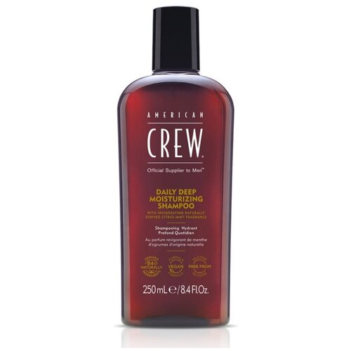 American Crew Daily Deep Moisturizing Shampoo - Шампунь для ежедневного ухода 250 мл кондиционер для волос american crew кондиционер ежедневный увлажняющий daily moisturizing shampoo