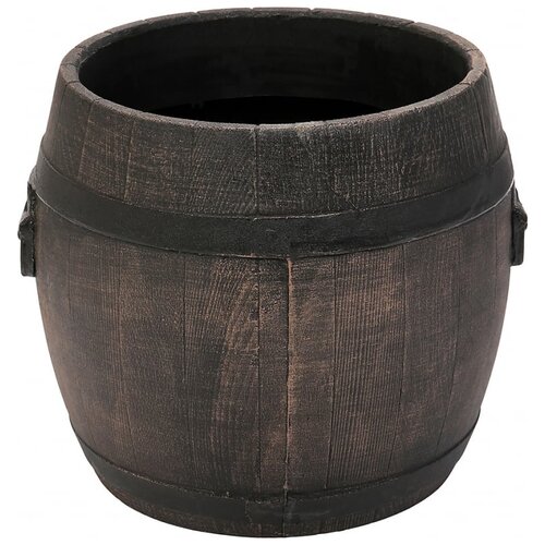 Кашпо ROTO Planter Barrel Bolero, 22л, коричневый