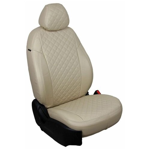 фото Комплект чехлов автопилот ромб chevrolet cruze sd/hb/wag c 09-15г. бежевый + бежевый autopilot