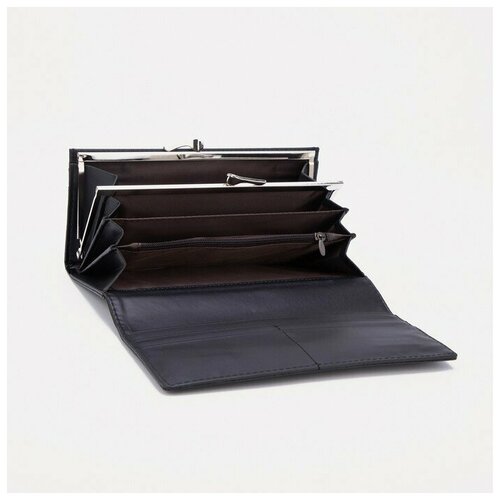 фото Кошелек на магнитах, цвет черный./в упаковке шт: 1 e.store