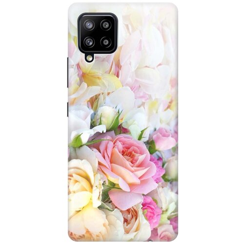 фото Re:pa чехол - накладка artcolor для samsung galaxy a42 с принтом "нежные розы"