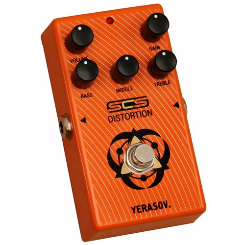 yerasov 5000 volt mini distortion Yerasov BC-10 DISTORTION гитарный эффект, дисторшн с трехполосным эквалайзером