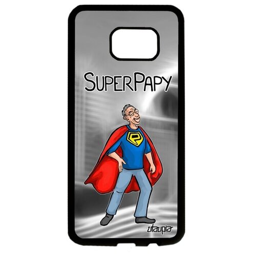 фото Ударопрочный чехол на телефон // galaxy s7 edge // "супердед" шутка дизайн, utaupia, серый