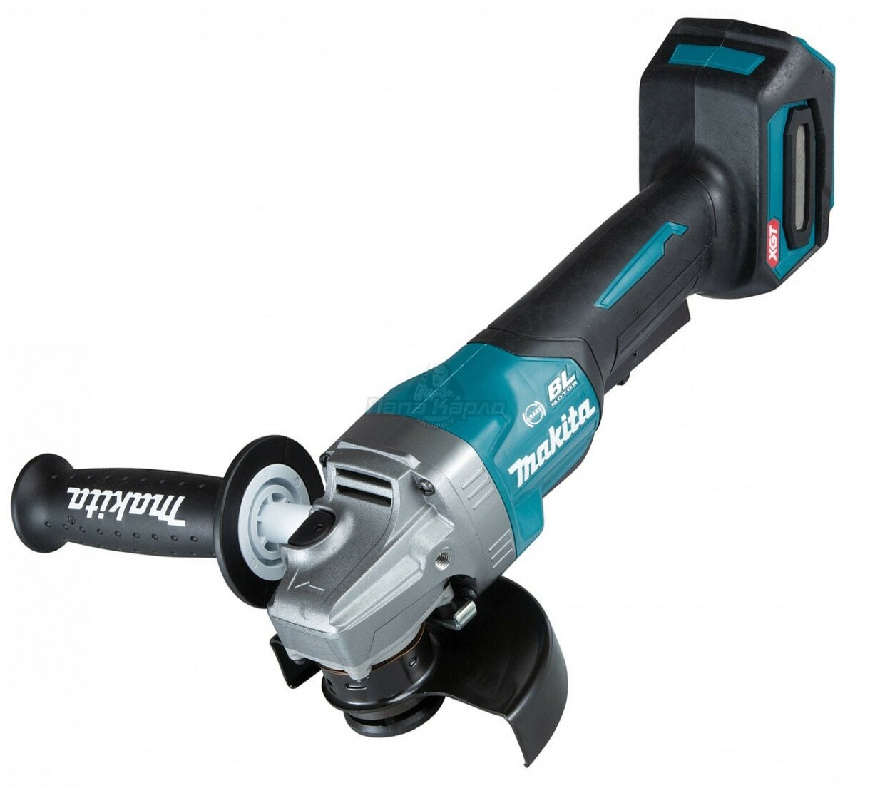 Аккумуляторная УШМ Makita GA013GZ, 125 мм, без аккумулятора черный/синий - фотография № 6