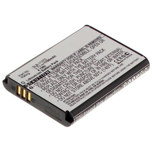 Аккумуляторная батарея iBatt 1100mAh для Samsung NV30, NV11, NV40, L74 Wide, NV24HD, NV100HD, NV103