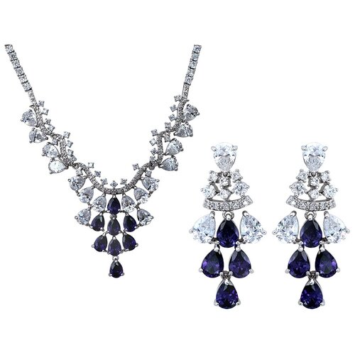 Комплект бижутерии Эстет фианит 3720₽