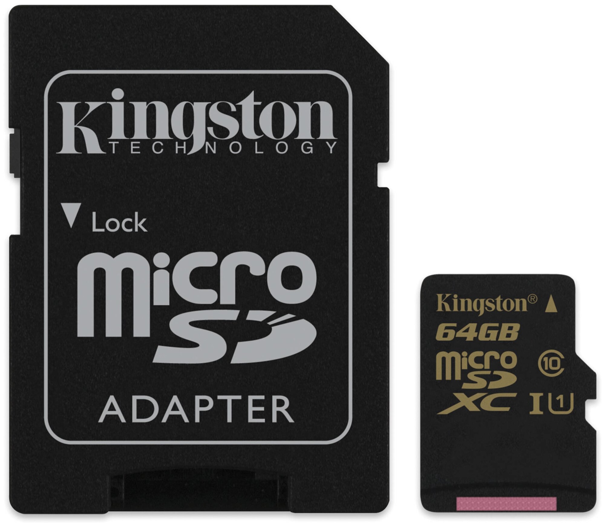 Kingston Карта памяти microSD 64ГБ Kingston SDCA10/64GB