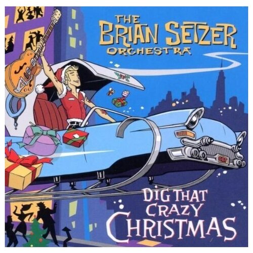 Виниловая пластинка Surfdog Brian Setzer Orchestra – Dig That Crazy Christmas (coloured vinyl)