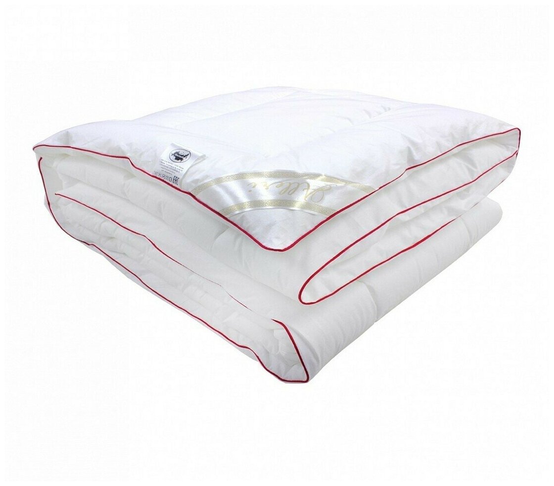 Одеяло "Bio-ПУХ white gold-line" Демисезонное 1.5 сп - фотография № 2