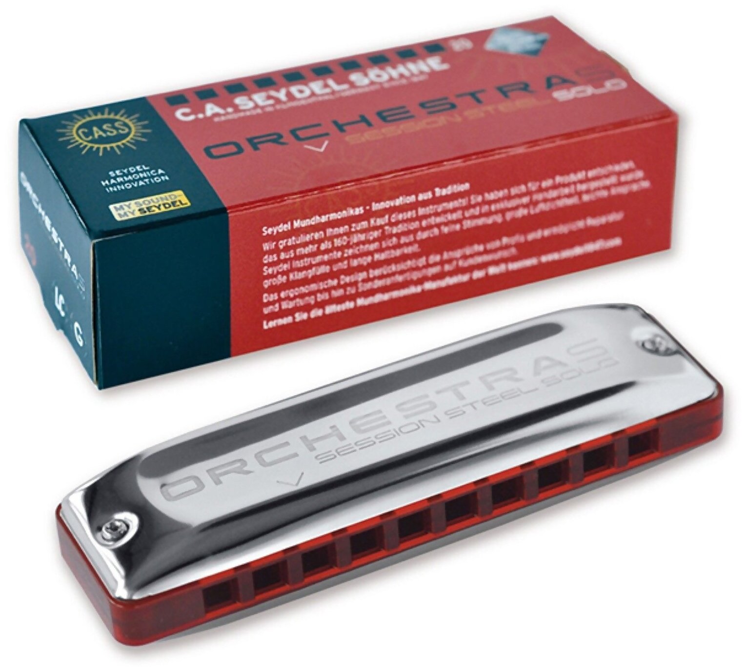 Губная гармошка Seydel Sohne 10330LD — фото 1