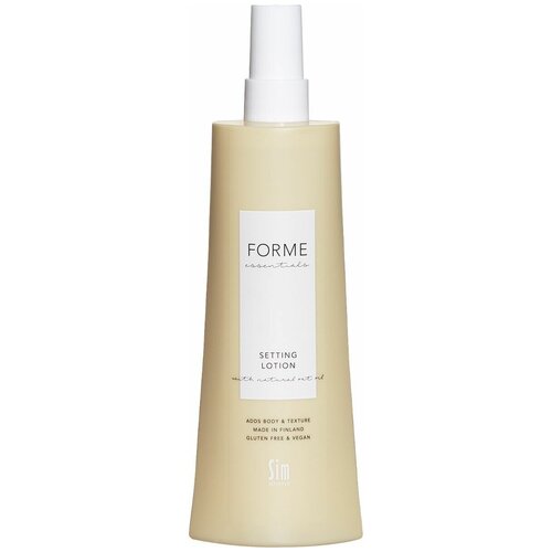 Sim Sensitive, Forme Setting Lotion - лосьон-спрей для волос с маслом семян овса, 250 мл базовый лосьон для укладки forme setting lotion 250 мл