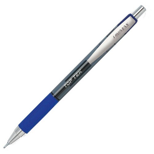 фото Ручка шариковая автоматическая unimax top tek rt 0,7мм, син,масл, автом 4 штуки