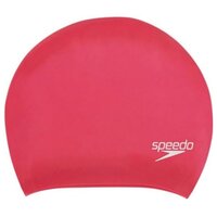 Шапочка для плавания SPEEDO Long Hair Cap, 8-06168A064, розовый, силикон