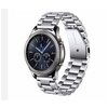 Фото #2 Металлический стальной браслет из нержавеющей стали для Huawei Watch GT / GT2 / Samsung Galaxy Watch 46 мм / Samsung Gear S3/ 22 мм, серебристый.