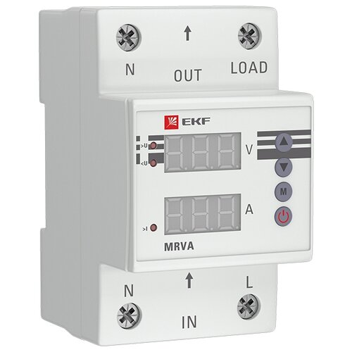 Реле контроля напряжения EKF MRVA-25A 1 шт. 25 А 230 В