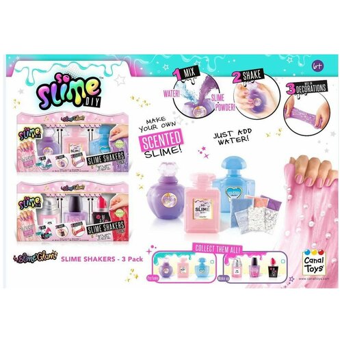 фото Набор для изготовления слайма серии slimeglam, junfatoys ssc087 canal toys