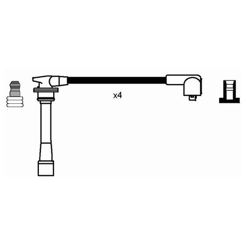 Провода зажигания к-т RC-HD407 0709 NGK 0709