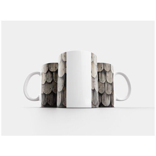 фото Кружка "дерево гонт, гонт, старый" 320 мл lotsprints