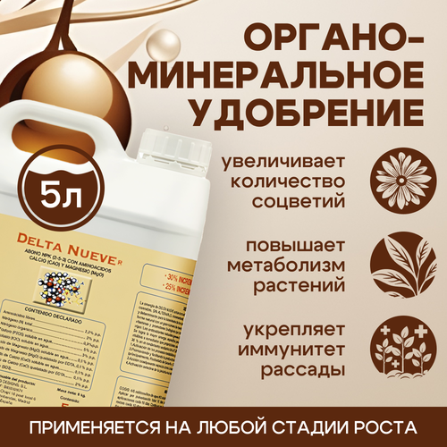 Стимулятор Cannabiogen Delta 9 (Nueve) 5 л.