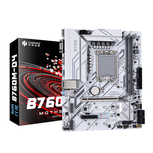 Материнская плата HUANANZHI B760M-D4-B, Socket1700, Intel B760, mATX