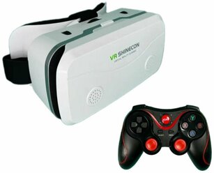 Очки виртуальной реальности для смартфонов с геймпадом VR Shinecon SC-G15