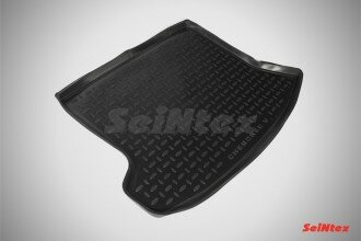 Коврик багажника Seintex JEEP Cherokee 2013-н.в. полимерный черный - фото №1