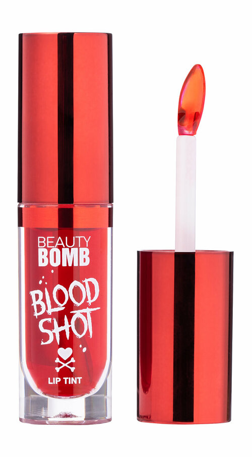 BEAUTY BOMB Тинт для губ Blood Shot, 4 мл, 02 Укус Эдварда