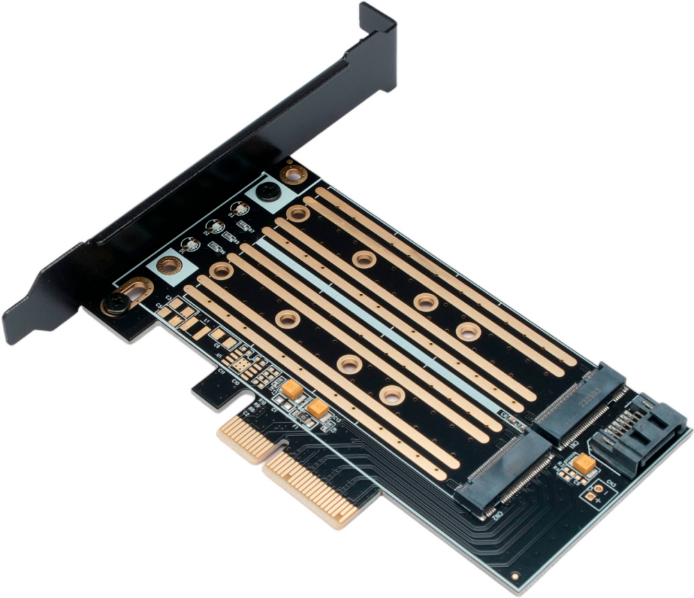 Переходник Gembird (MF-PCIE-NVME-SATA)