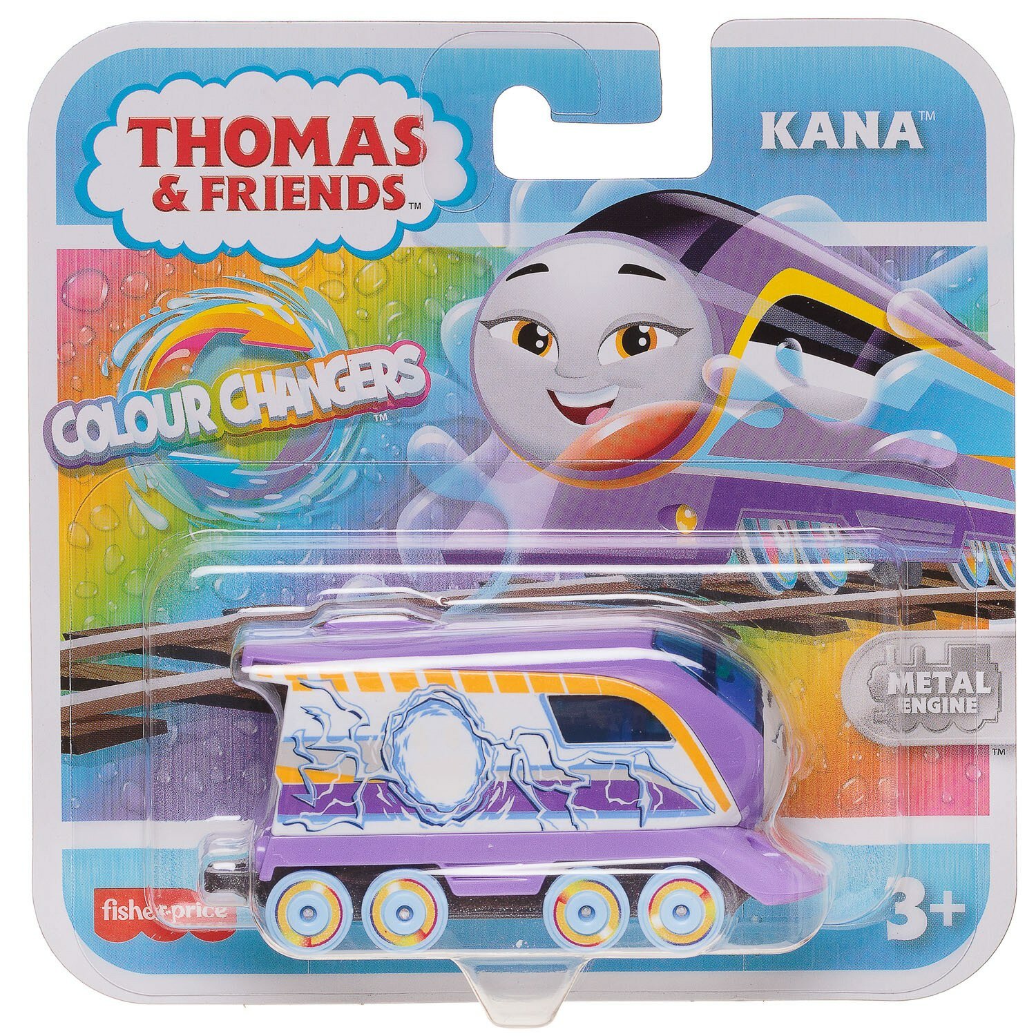 Паровозик Mattel Thomas & Friends Меняющий цвет локомотив Томас №1 HMC30/1