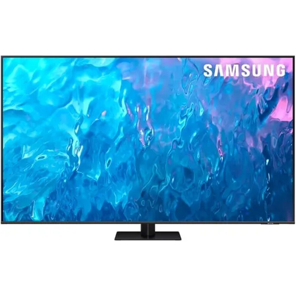 Samsung Телевизор Samsung 55" QE55Q70CAUXRU Series 7 серый/черный {Ultra HD 100Hz DVB-T DVB-T2 DVB-C DVB-S DVB-S2 USB WiFi Smart TV}