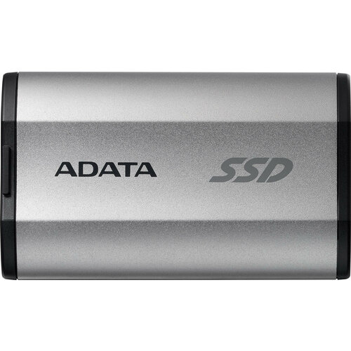 Накопитель SSD A-Data USB-C 4TB SD810-4000G-CSG SD810 1.8 серый ssd накопитель a data asu650ns38 480gt c