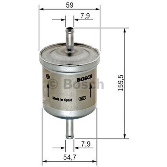 Фильтр топливный Bosch 0450905969 (F5969)