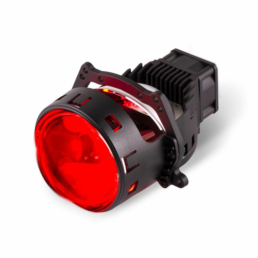 Светодиодные двухрежимные модули MTF LIGHT WideBeam RED DEVIL EYES 3 дюйма 6000K - модули освещения проекторного типа (дальний/ближний свет)