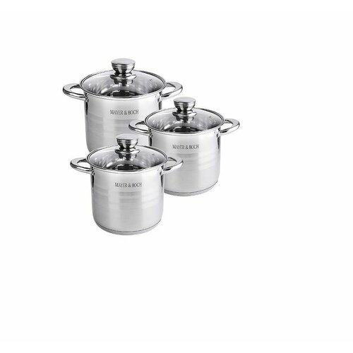 Набор кастрюль 57 л 72 л 90 л с крышками 11975₽