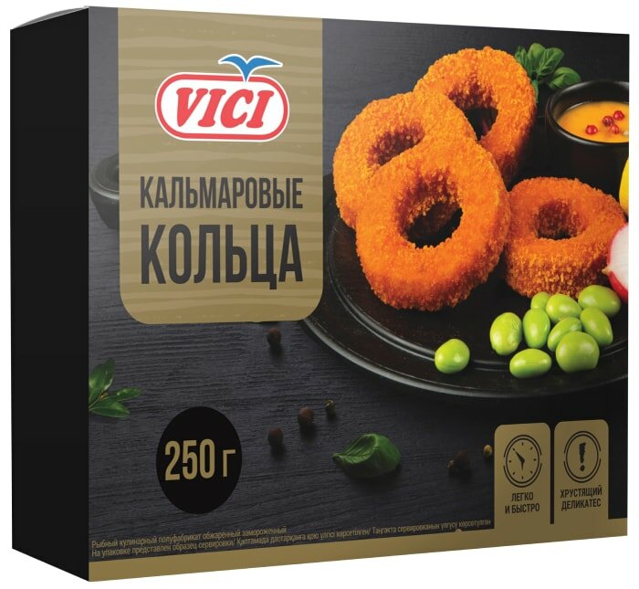 Кольца Vici кальмаровые 250г