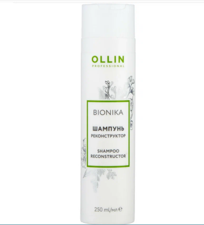 OLLIN BioNika Шампунь реконструктор 250мл/Shampoo Reconstructor