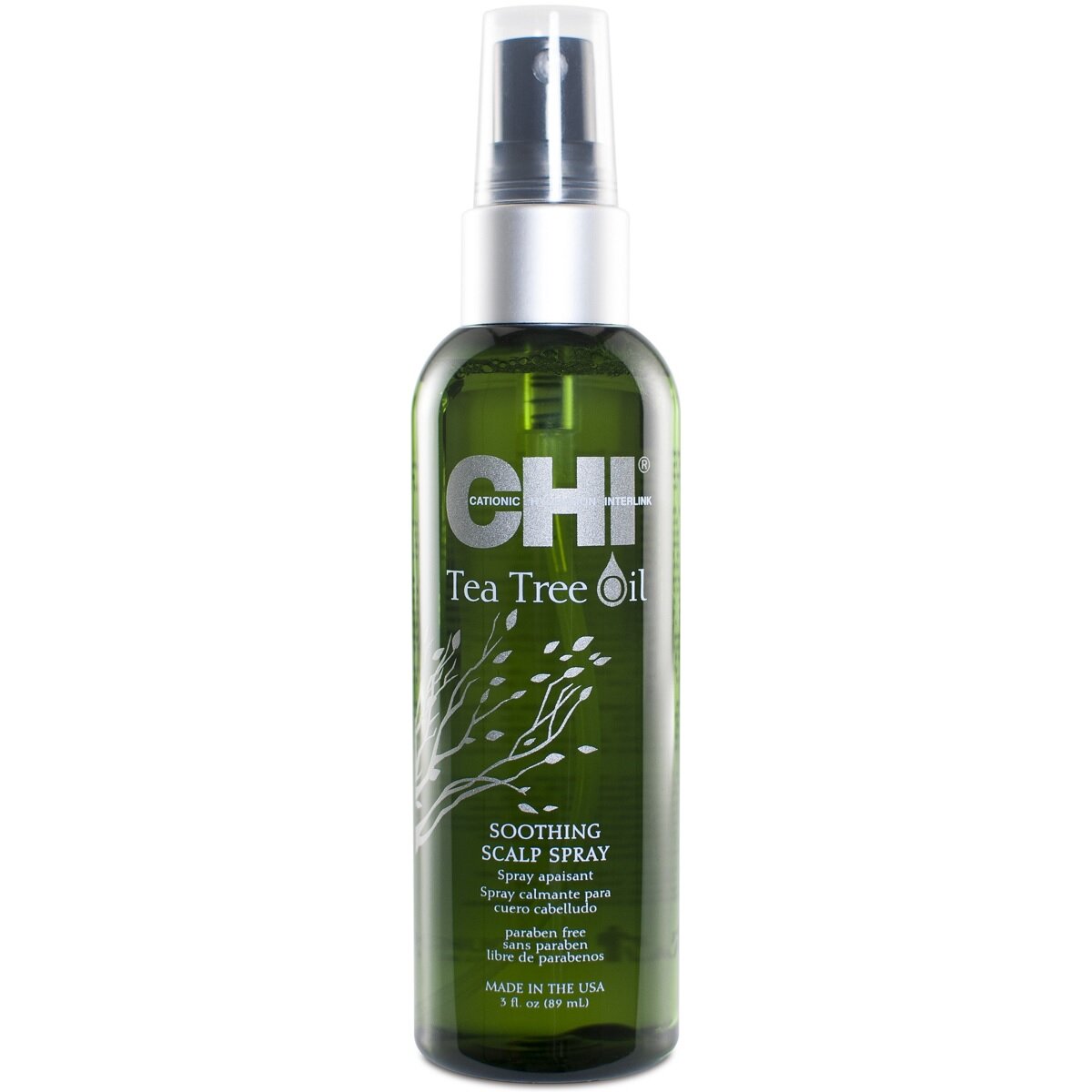 Спрей успокаивающий для кожи головы Chi Tea Tree Oil Soothing Scalp Spray, 89 мл