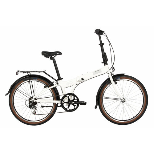Складной велосипед Novatrack Vortex 24 (2024) 24 Белый (150-185 см)