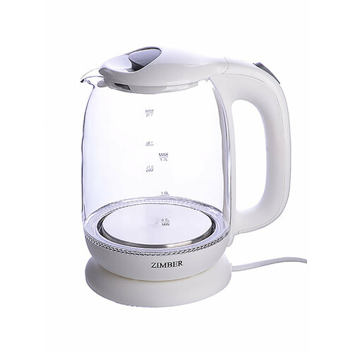 Чайник электрический Zimber стеклянный 17 л 2200 ВТ 321400₽