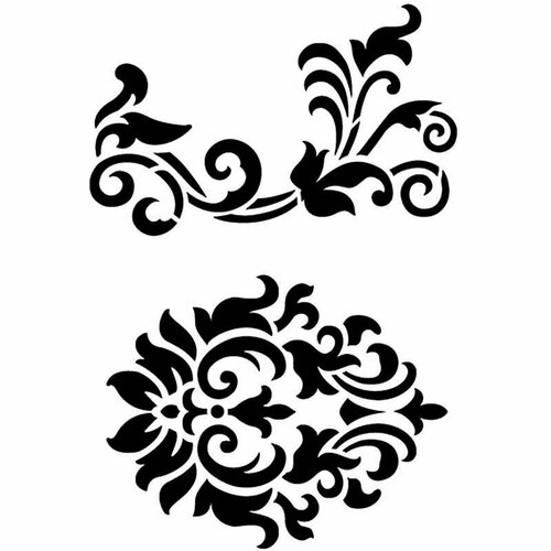 Трафареты гибкие самоклеющиеся Viva Decor 