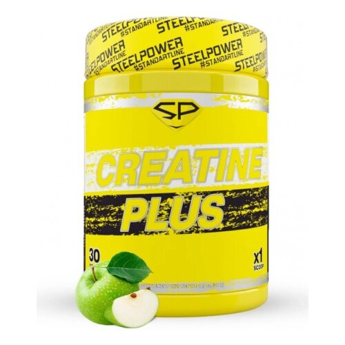 STEEL POWER Creatine Plus 300 г (30 порций) (Яблоко)